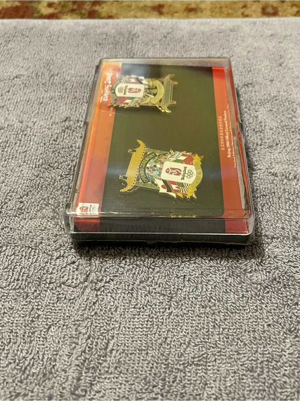 Beijing 2008 Olympics Official Opening & Closing Ceremony Pin Set Limited Editio